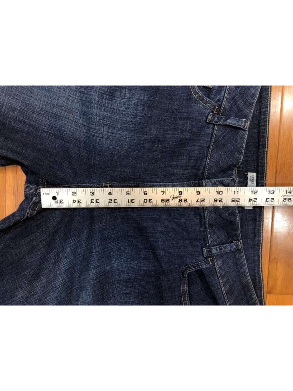 NWT Lee Riders Mid Rise Boot Cut Blue Jeans Size 18P Classic Western Inspired - Picture 4 of 11
